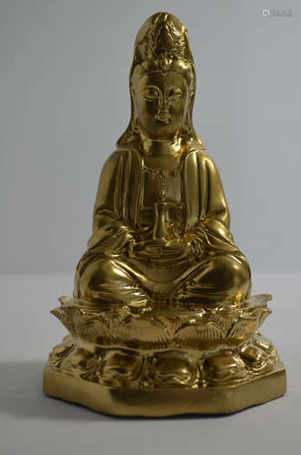 Chinese gilt buddha