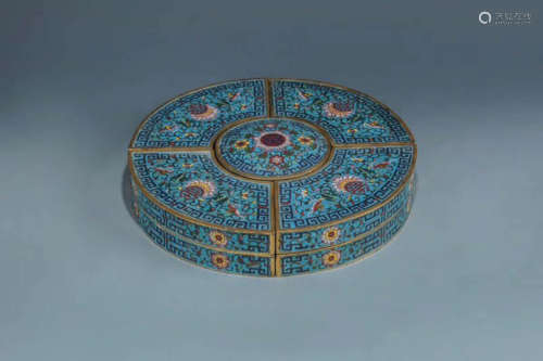 Chinese Cloisonne Boxes