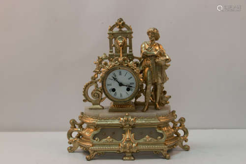 A french gilding clock