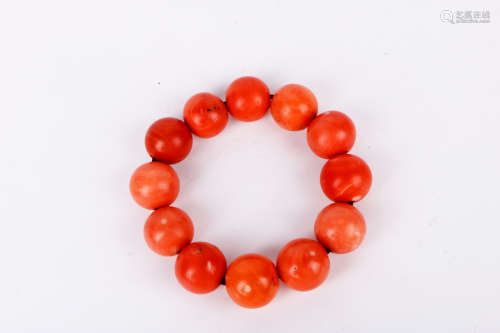 A chinese coral bracelet