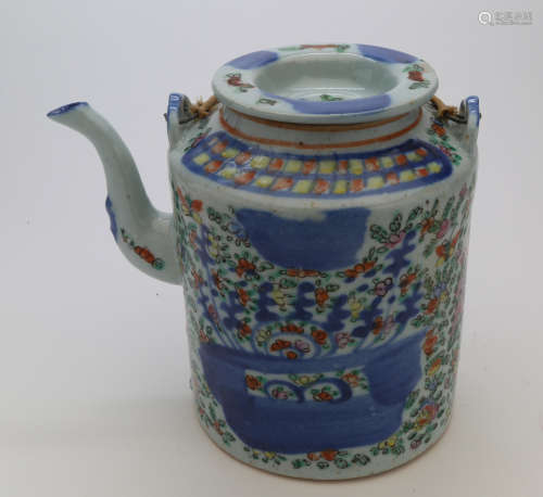 19th century chinese tea pot