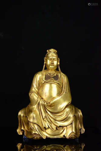 FINE BRONZE CHINESE ANTIQUE GENERAL