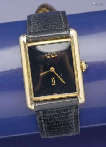 MUST DE CARTIER		Montre «Tank» Must de Cartier e...