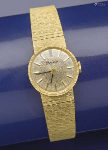 Bracelet montre de dame en or jaune 18 carats (750...