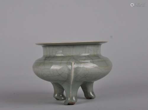 A Longquan Incense Burner, Song Dynasty