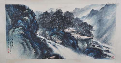 Li Xiongcai, Hand Painting