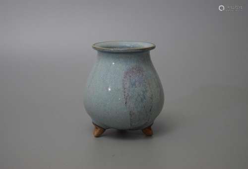 A Jun Ware Incense Burner, Jin Dynaty