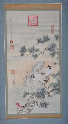 Ci Xi, Hand Painting