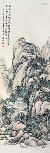 林纾（1852～1924） 山水 立轴 水墨纸本