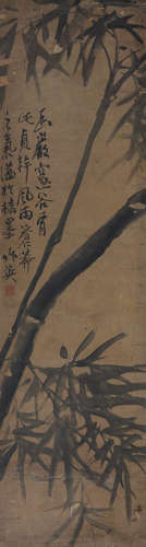 蒲华（1839～1911） 墨竹 立轴 水墨纸本