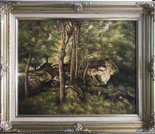 OIL PAINTING <JUNGLE>