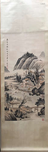 QIANSONGYAN LANDSCAPE PAINTING