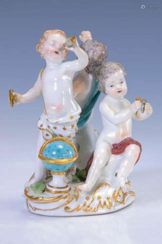 porcelain group, Meissen, designed by, of J. J. Kaendler