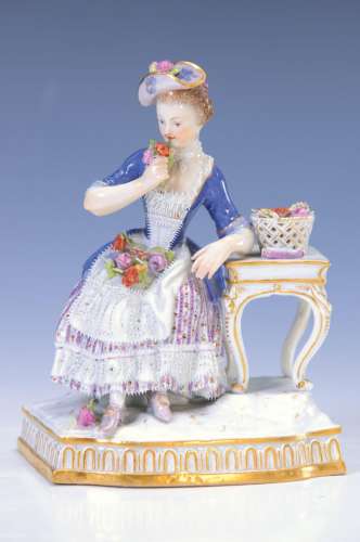 figurine, Meissen, around 1880, The odour, allegory on