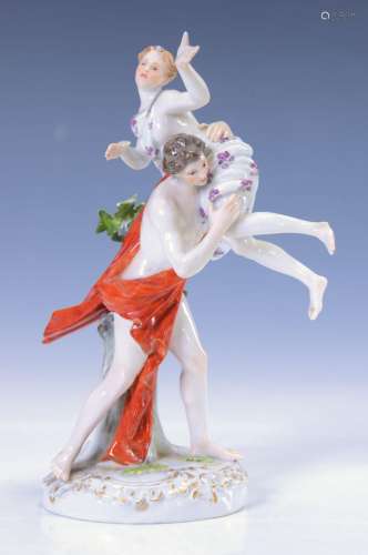 figurine, Meissen, around 1900, Der Rape of the Sabine