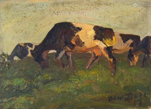 Otto Dill, 1884 Neustadt-1957 Bad Dürkheim, grazing