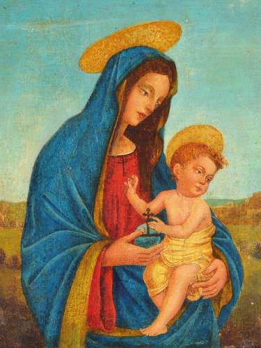 Unidentified artist, Italy, around 1470-1520, Mary with