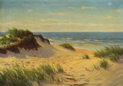 Waldemar Schlichting, 1896 Berlin-1970, Dune landscape