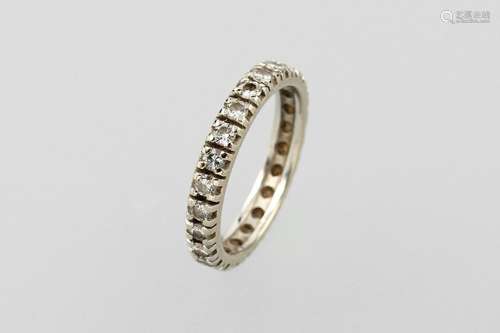 14 kt gold memoryring with brilliants