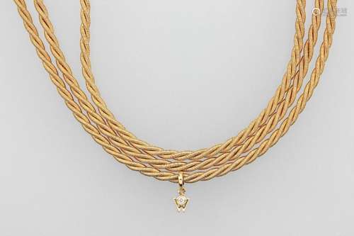 18 kt gold WELLENDORFF Necklace