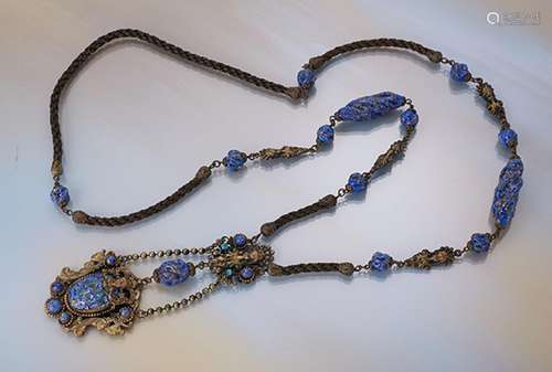 Necklace, Gablonz approx. 1925