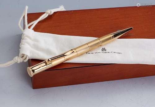 GRAF VON FABER CASTELL ballpen 'Anello Gold'