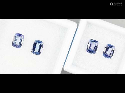 Lot 4 tanzanites