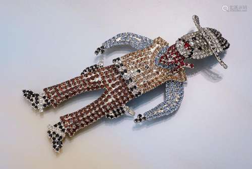 Cowboy-brooch, 'Butler&Wilson'