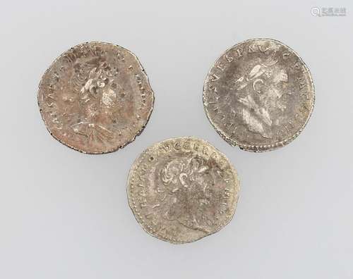 Lot 3 roman denars