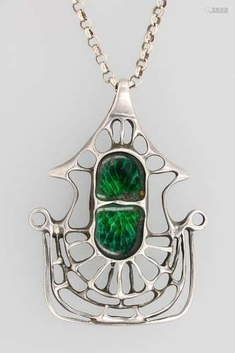 Pendant with enamel, DAVID ANDERSEN