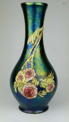 CLEMENT MASSIER (FRENCH 1835-1917) FLORAL VASE