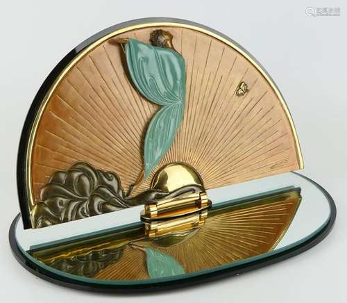 ROMAIN DE TIRTOFF (FRENCH 1892-1990) TABLE MIRROR