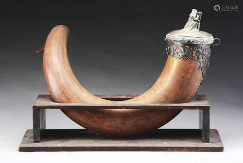 Unusual Drinking Horn Trophy.