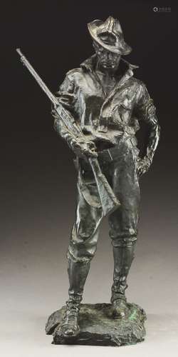 Allen George Newman Bronze Sculpture.