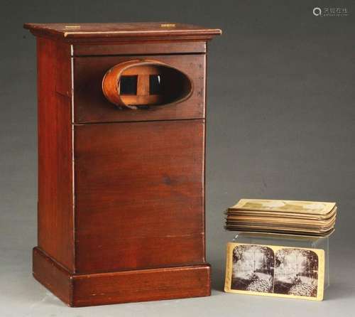 Stereoscope Viewing Box & Cards.