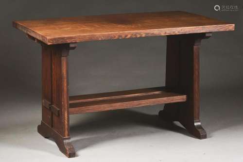 Imperial Furniture Co. Trestle Table, No. 1044.