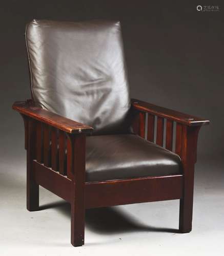 JM Young Slat Sided Morris Chair, No. 471.