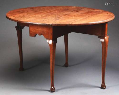 Queen Ann Walnut Dropleaf Table.