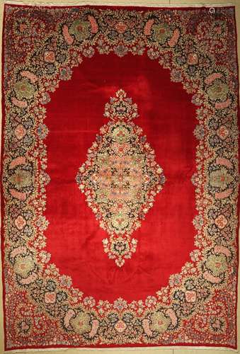 Large Kirman Carpet,