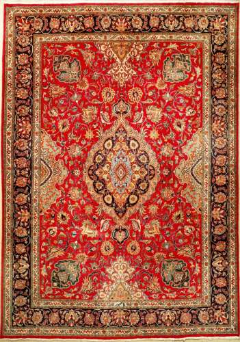 Tabriz 'Ghasempour' Carpet (Signed),