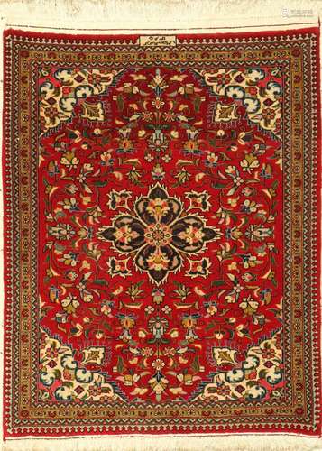 Kurk Qum Rug,