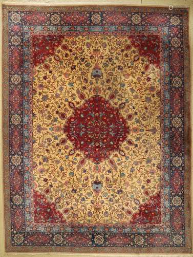 Romani Tabriz Carpet,