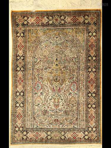 Silk Qum Rug,