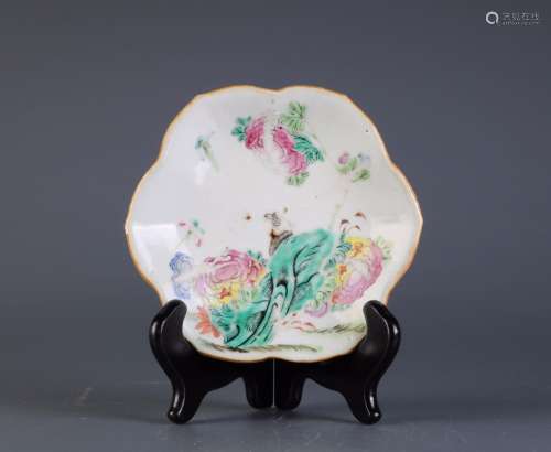 Chinese Porcelain TongZhi Period Mark Plate