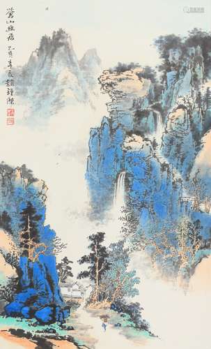 赵钟杰  苍山幽居