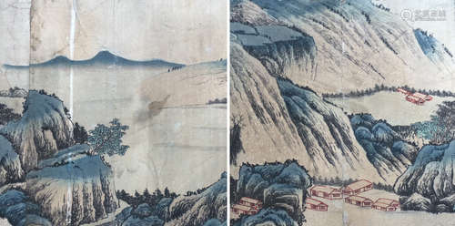 金城  绘画册页