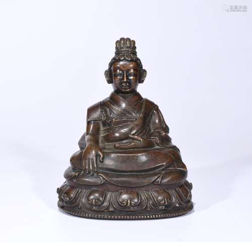 Tibet gilt bronze buddha