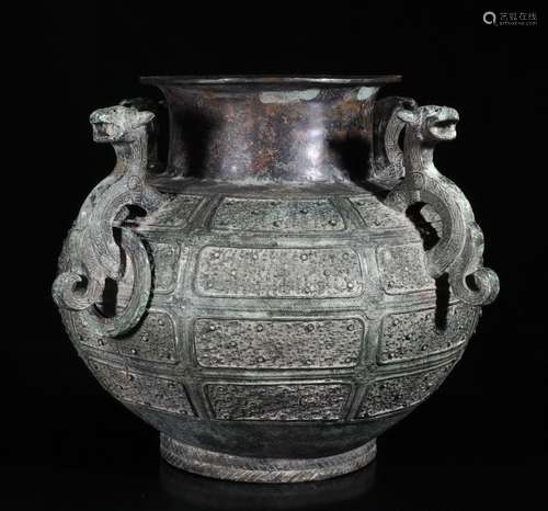 Chinese bronze vase