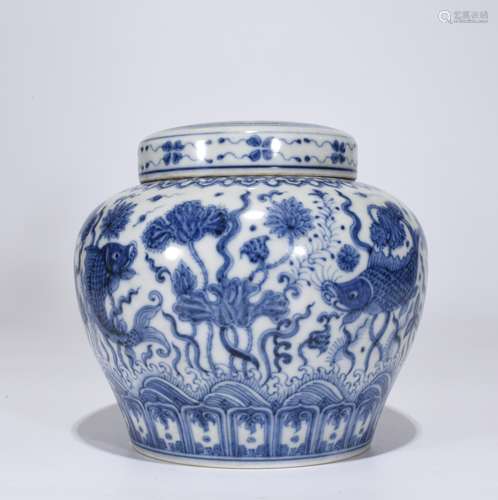 Chinese porcelain pot