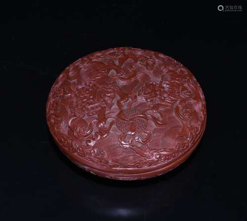 Chinese lacquer box